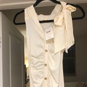 Beige Leifsdottir Sleeveless Top - S